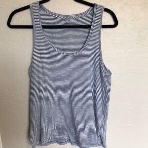 Madewell striped tank top